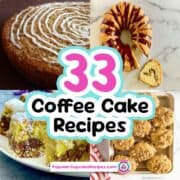 Delicious coffee cake recipes with various flavors and toppings for all occasions.